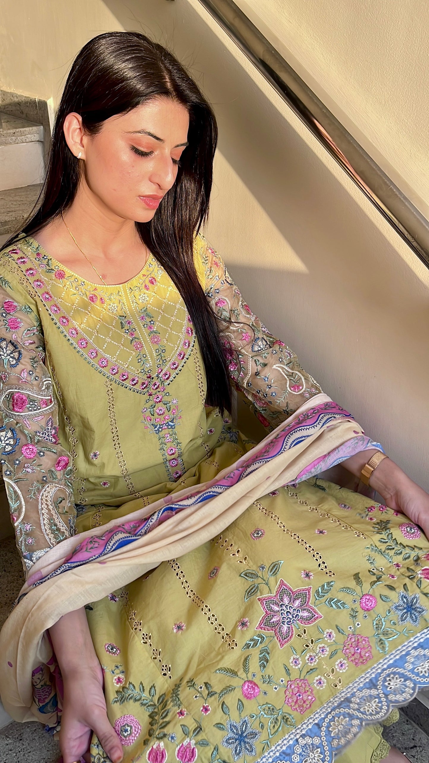 Sunny Breeze Kurta Set(GB344).