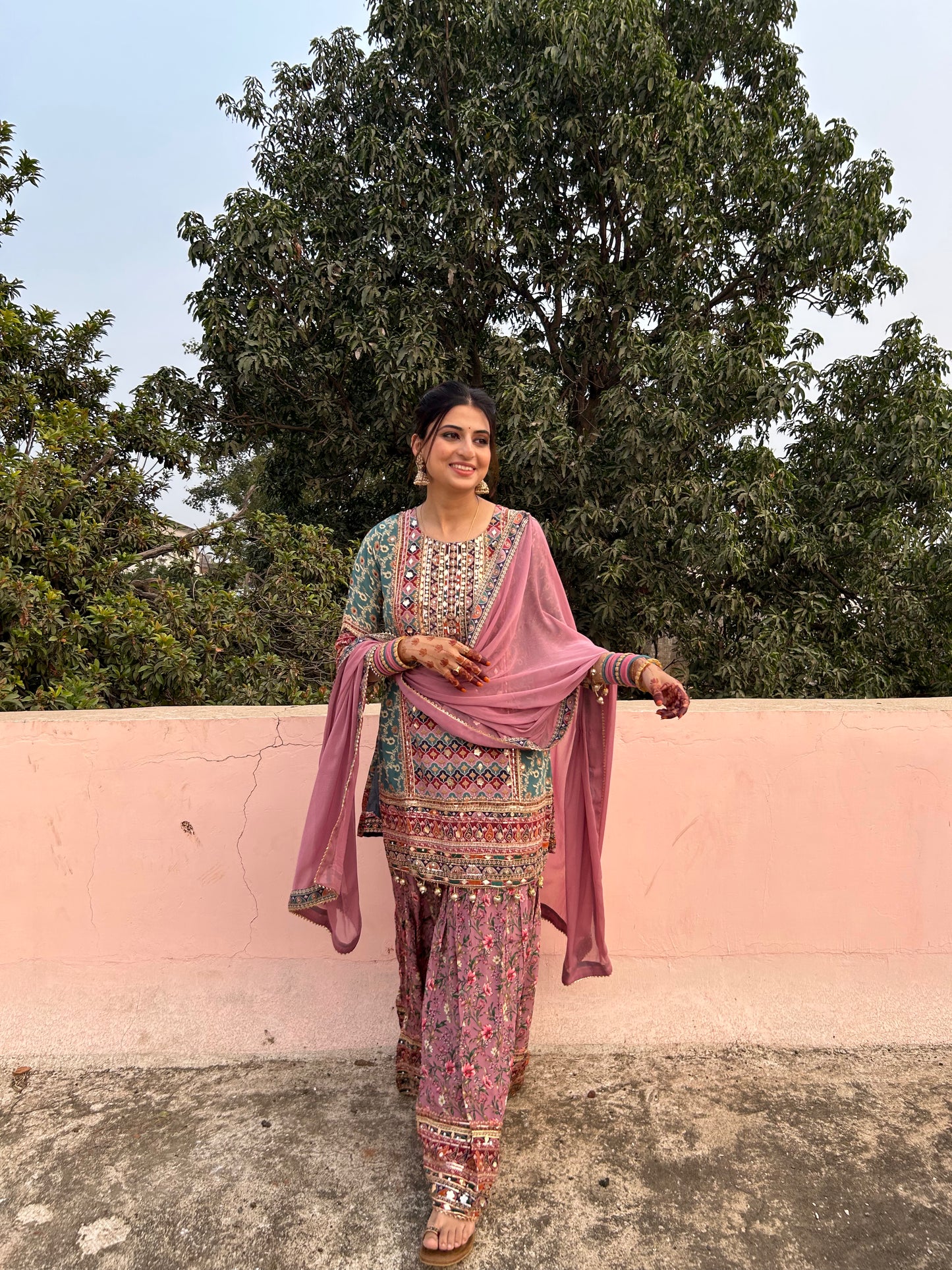 Ambarsariya Sharara Set (FN112)