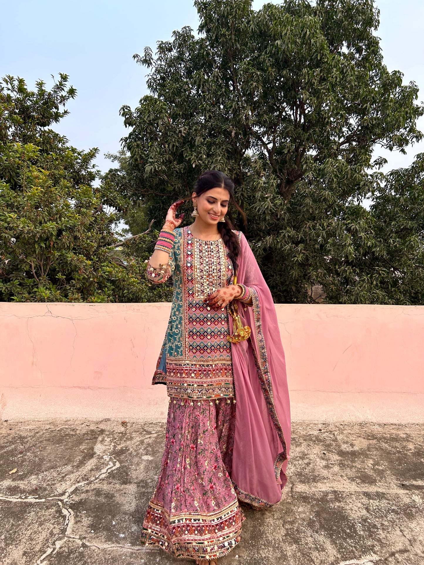 Ambarsariya Sharara Set (FN112)