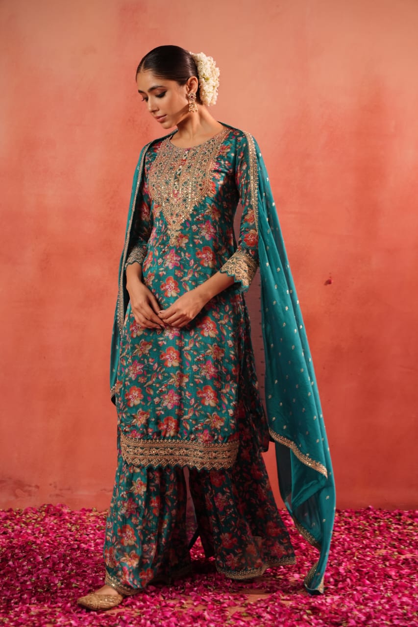 Shringar Sharara Set - MK166
