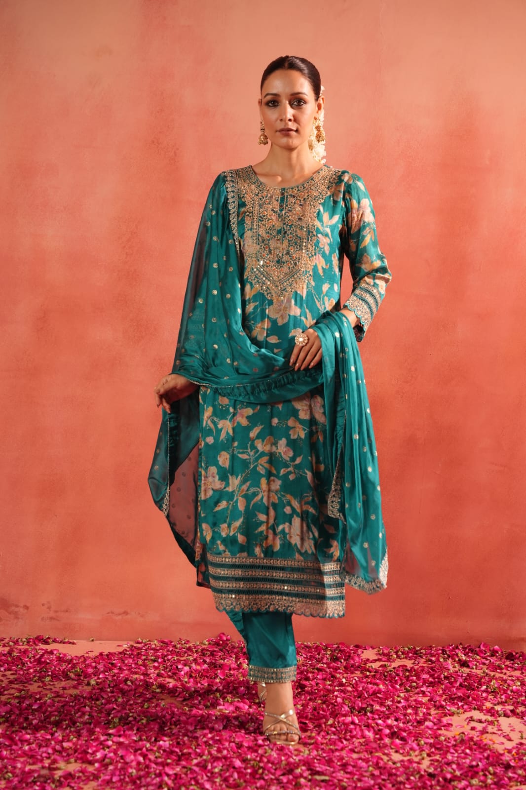 Amber Dhwani Kurta Set - ML165