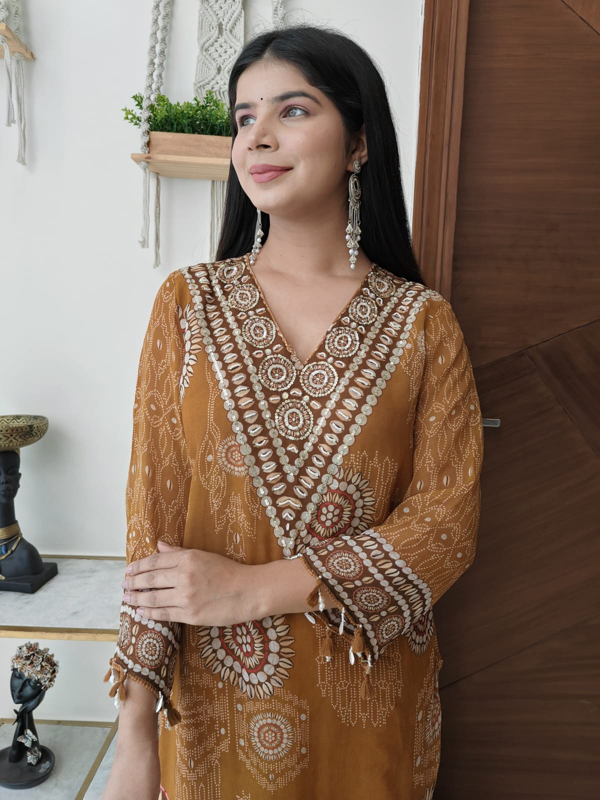 Marigold Luxe Kurta Set (AB197)