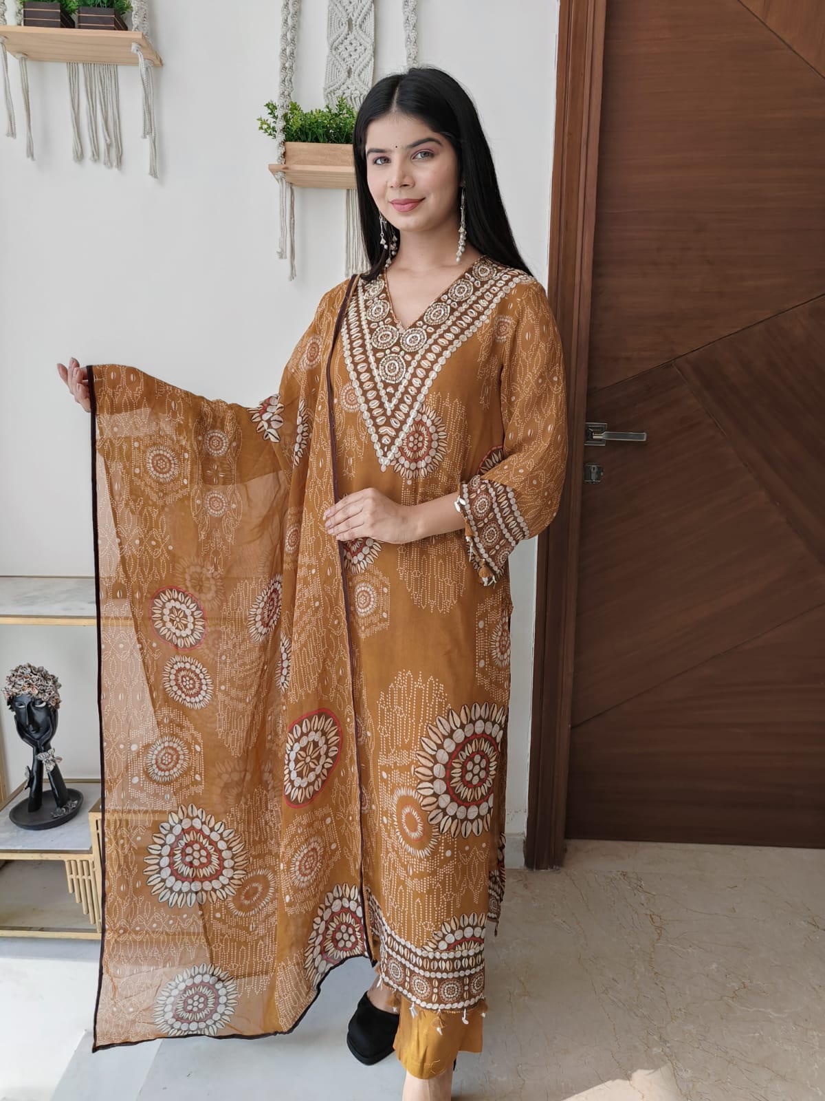 Marigold Luxe Kurta Set (AB197)