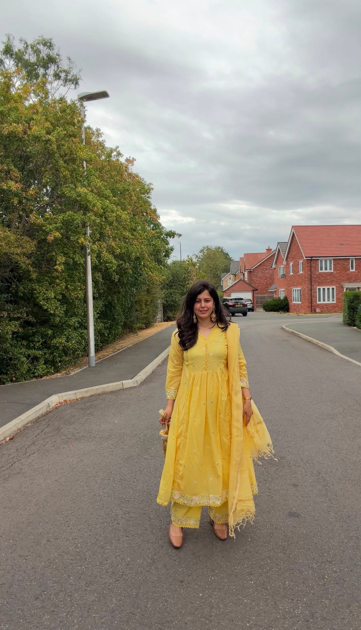Heer Basanti Anarkali Suit (MK380).