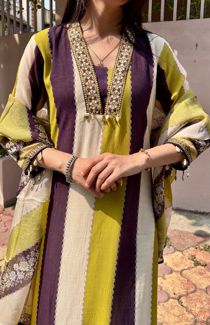 Alina Kurta Set(MK332)