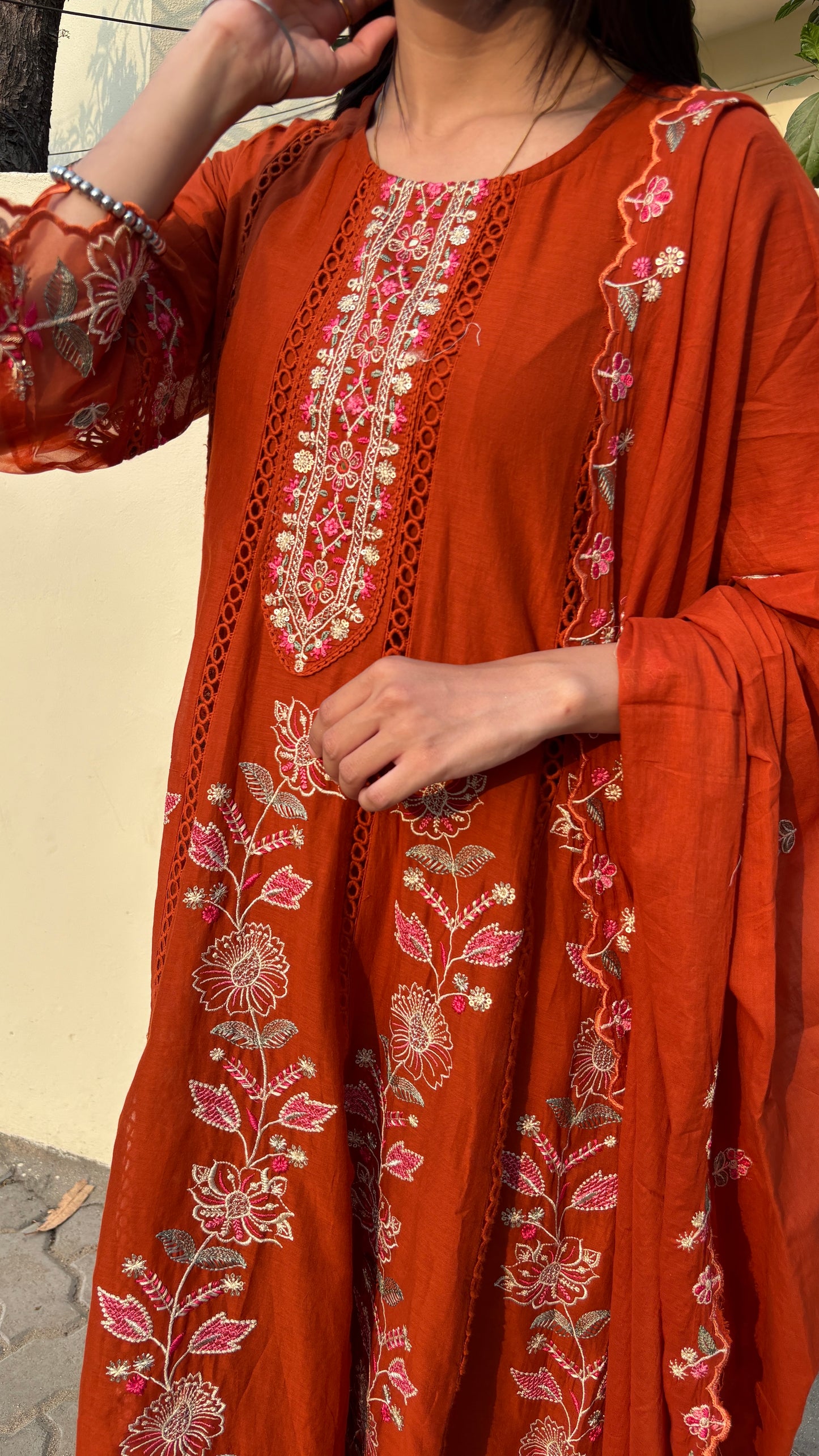 Amrin Anarkali Suit(MK333)
