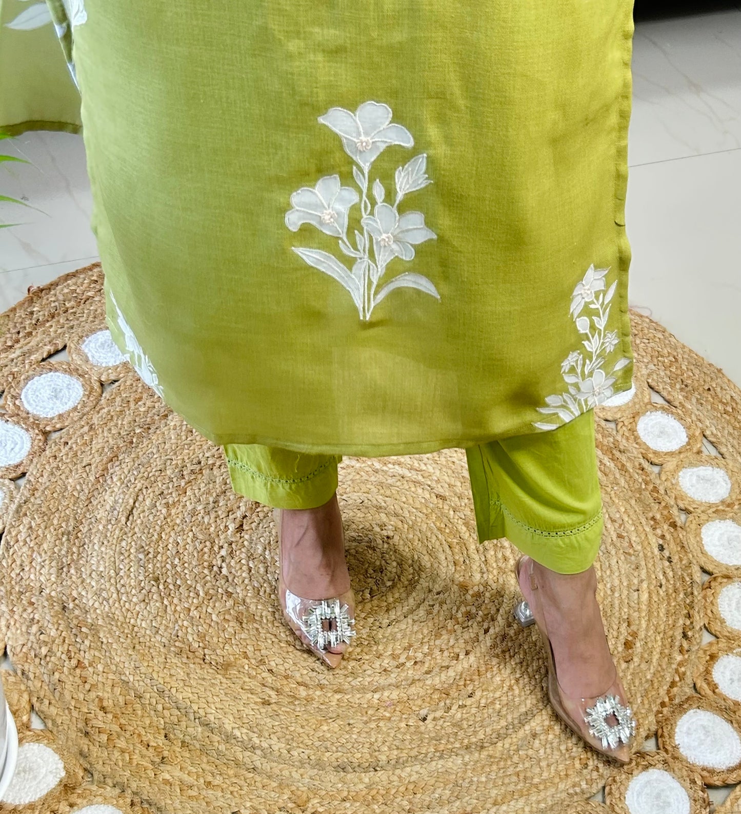 Baani Linen Kurta Set (GB385).