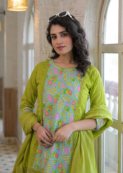 Rose Garden Kurta Set(MK364)