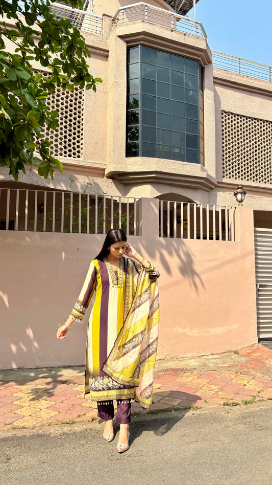 Alina Kurta Set(MK332)