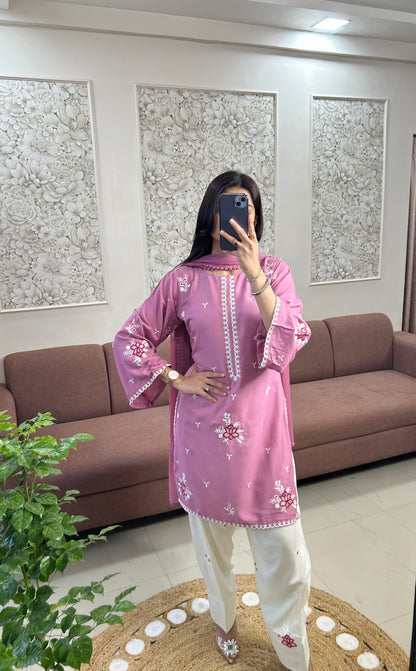 Hania Farshi Salwar Kurta Set (IC379).