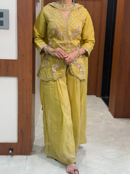 Sunehri Silk Set (MK401).