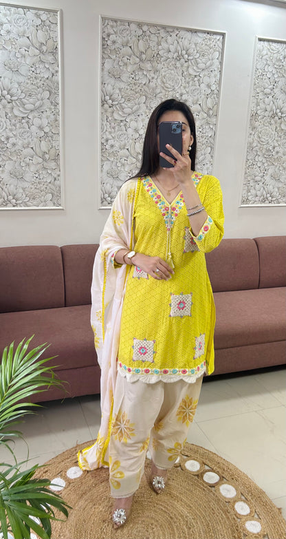 Seerat Cotton Farshi Salwar Suit (GB403).