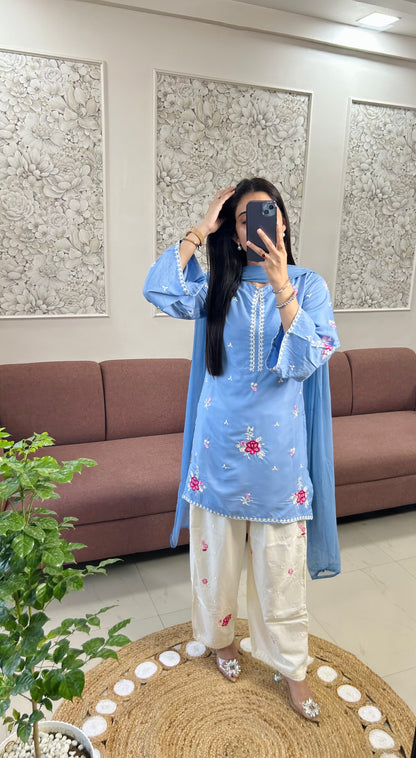 Hania Farshi Salwar Kurta Set (IC379).