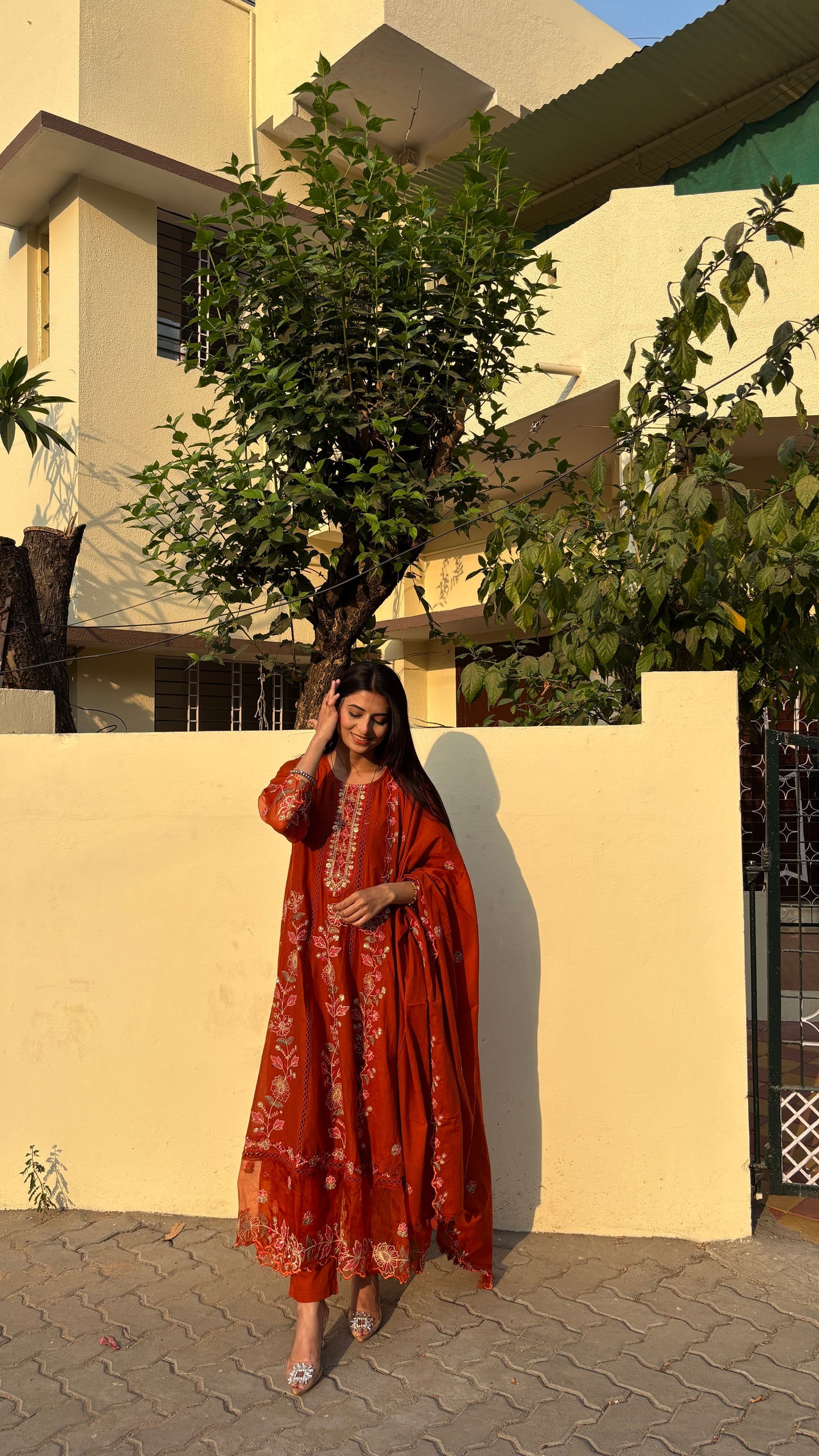 Amrin Anarkali Suit(MK333)