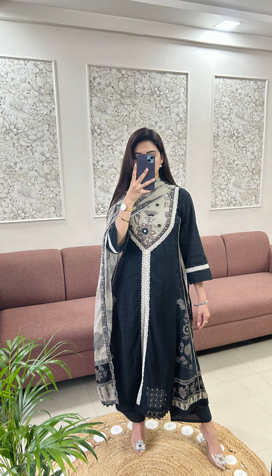 Mehtaab Cotton Kurta Set. (GB386)