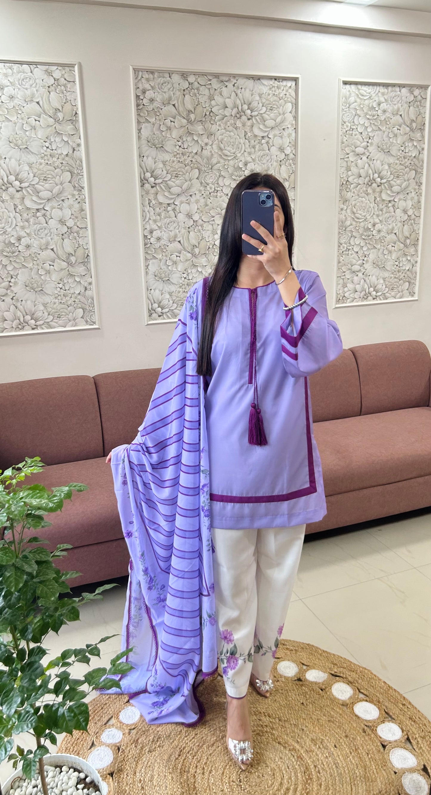 Naira Coord Set with Duppata (IC377).