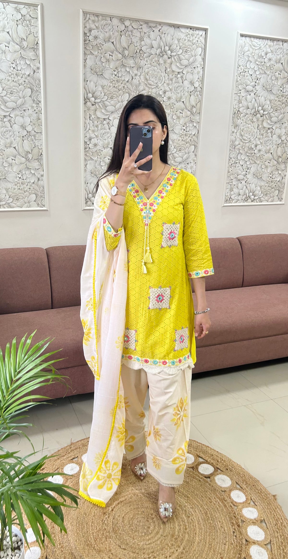 Seerat Cotton Farshi Salwar Suit (GB403).