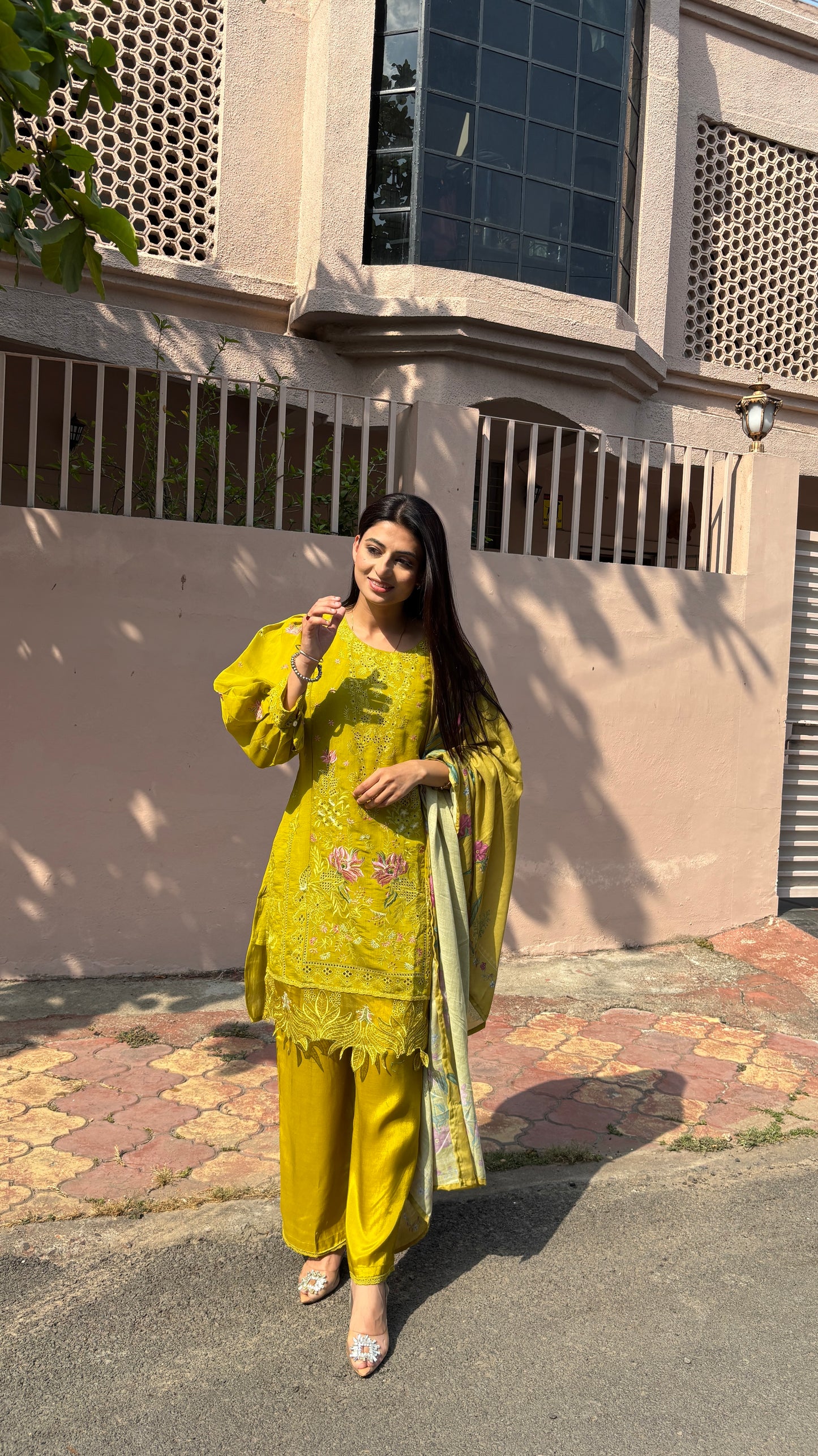 Meher Noor Kurta Set(MK329)