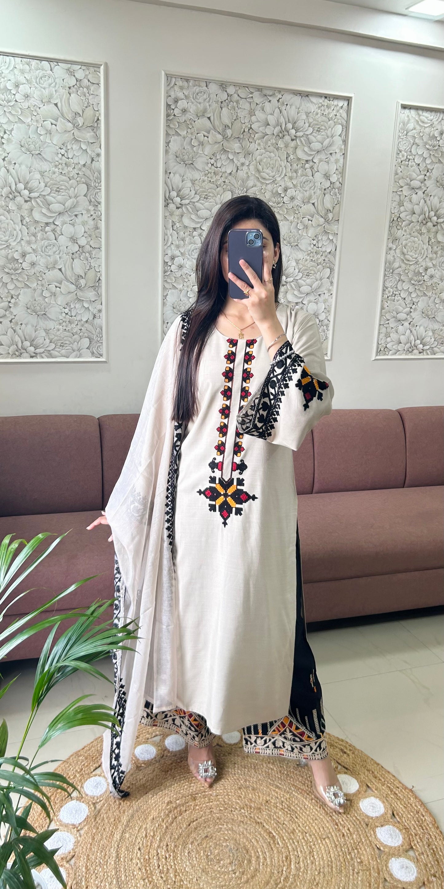Mirza Kurta Set (SR393).