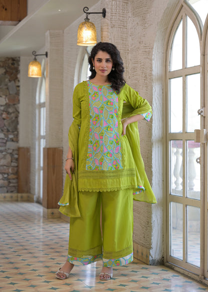 Rose Garden Kurta Set(MK364)