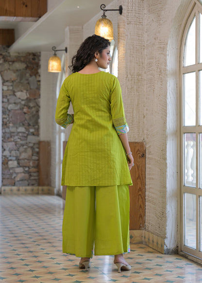 Rose Garden Kurta Set(MK364)