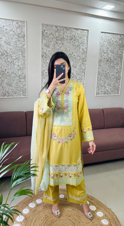 Amber Cotton Kurta Set (MK392).