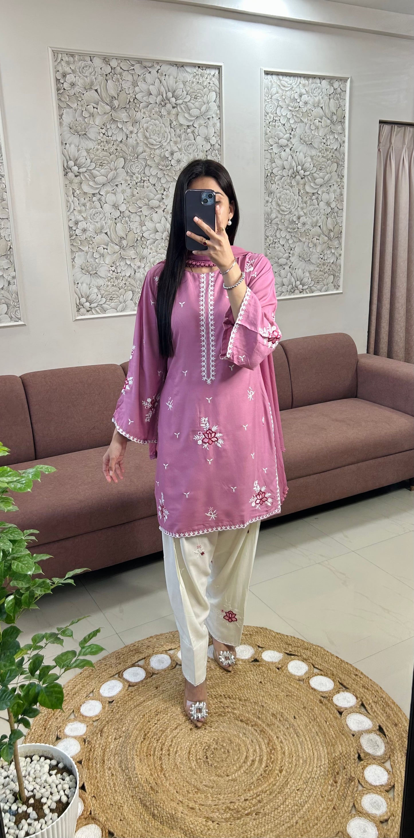 Hania Farshi Salwar Kurta Set (IC379).