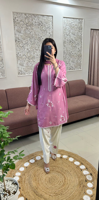 Hania Farshi Salwar Kurta Set (IC379).
