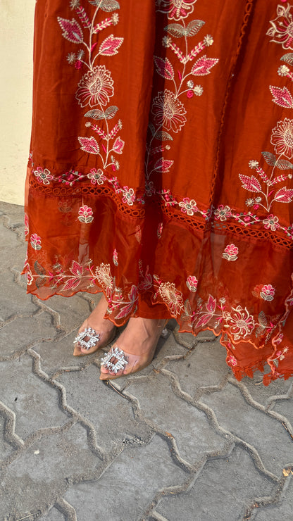 Amrin Anarkali Suit(MK333)