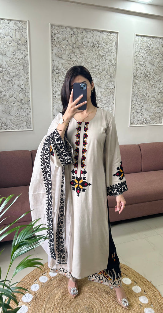Mirza Kurta Set (SR393).