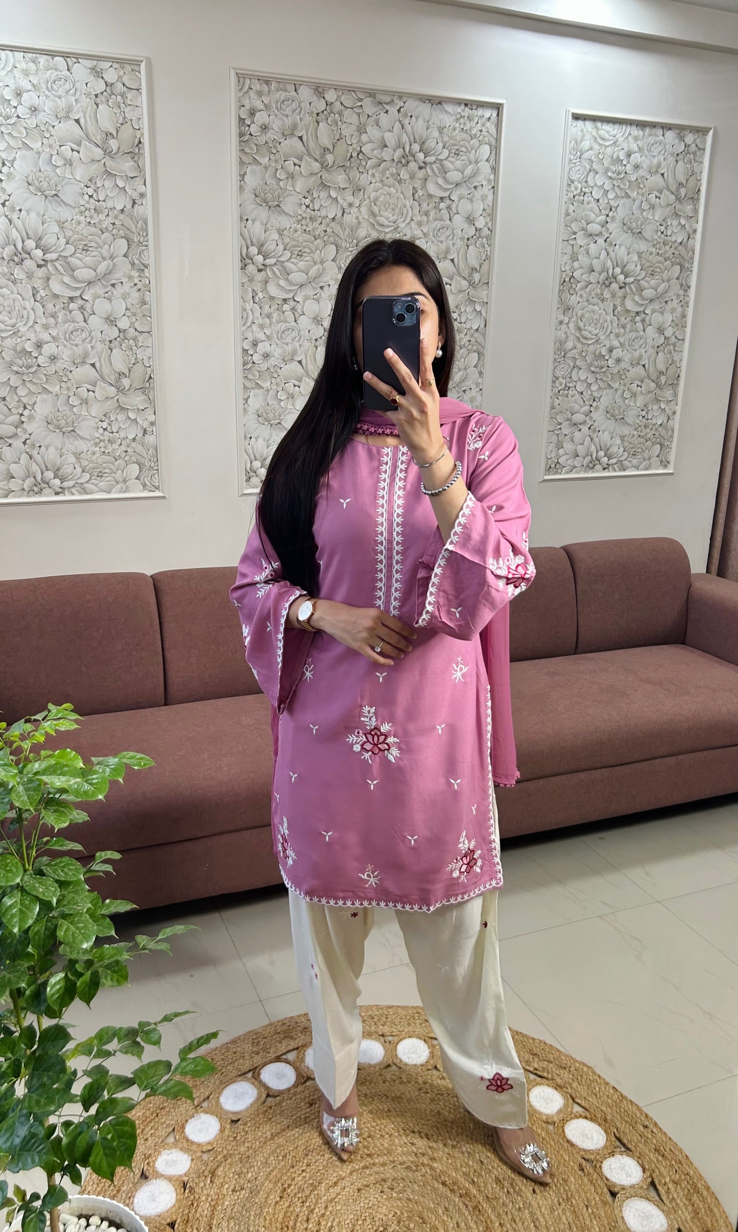 Hania Farshi Salwar Kurta Set (IC379).