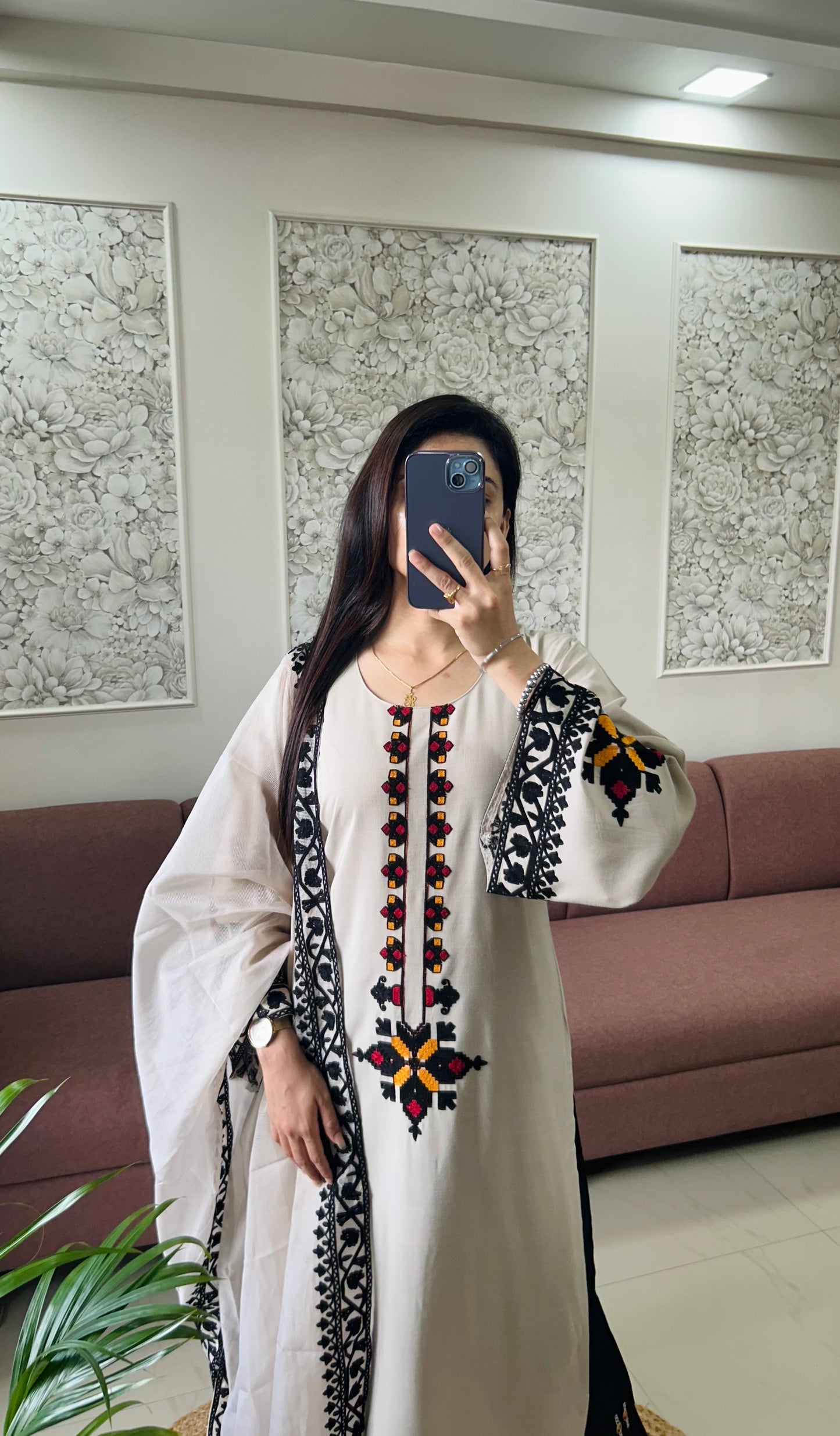 Mirza Kurta Set (SR393).