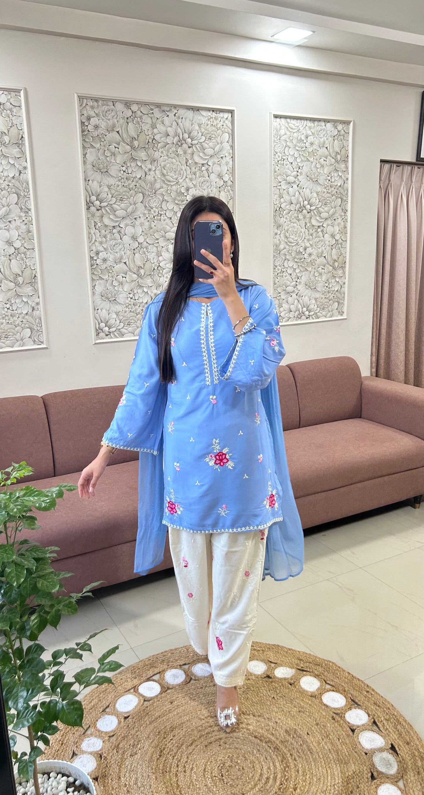Hania Farshi Salwar Kurta Set (IC379).
