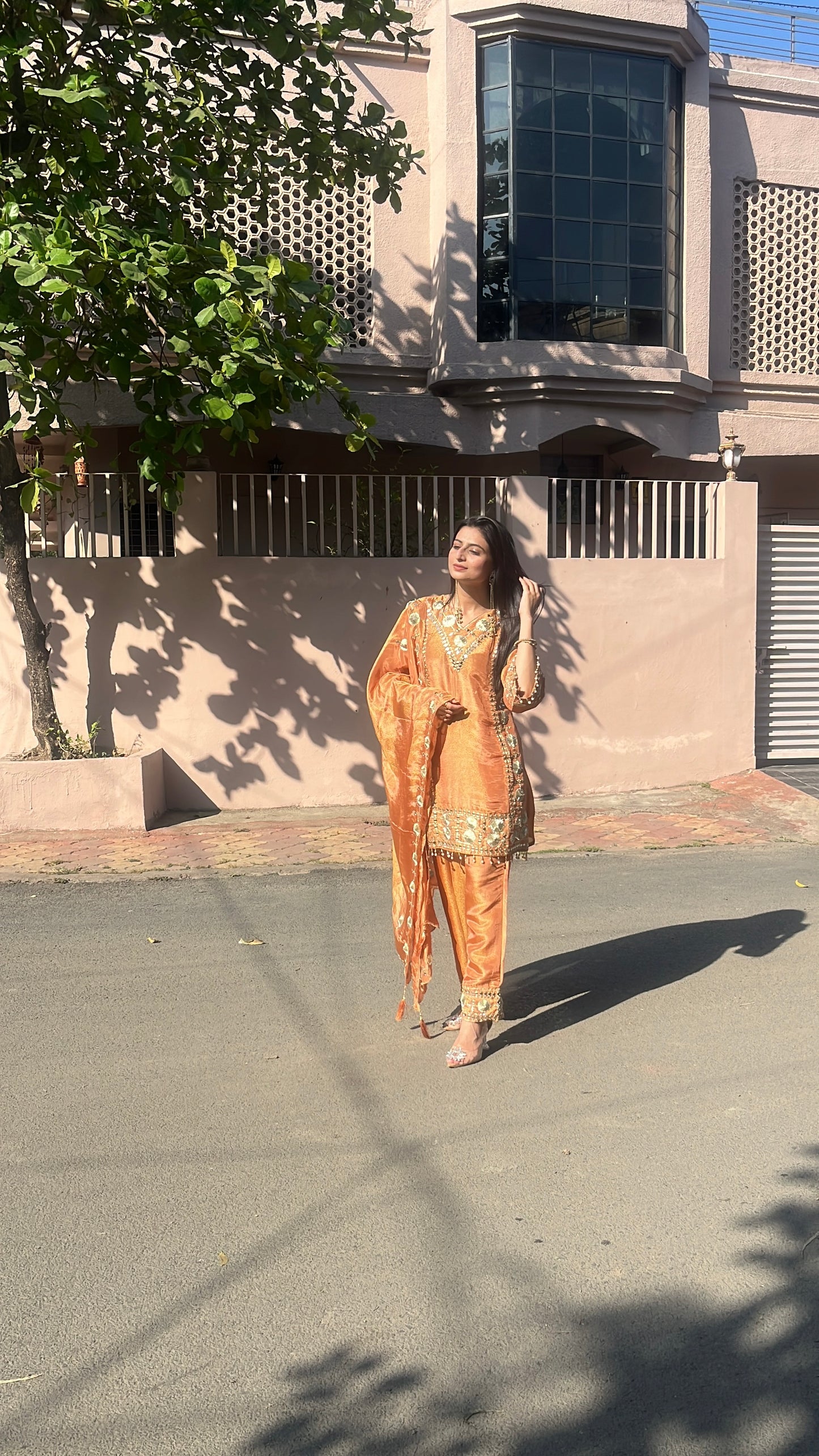 Amrit Mirror Queen Kurta Set(MK324)