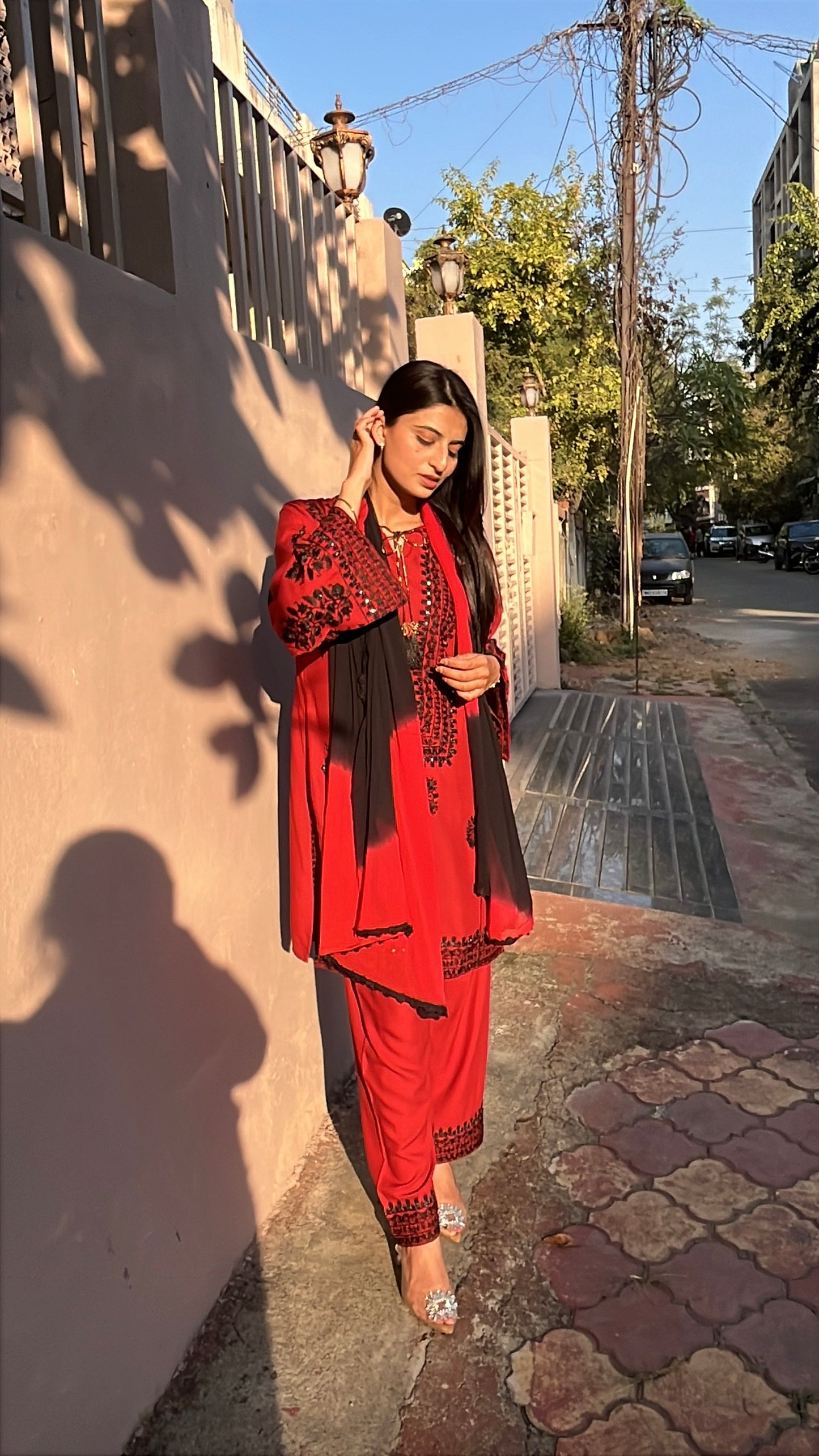 Noor-e-Rust Kurta Set