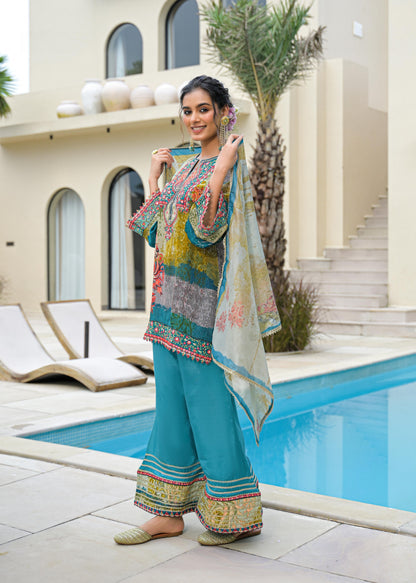Desi Girl Indo-western Dress (MK282)