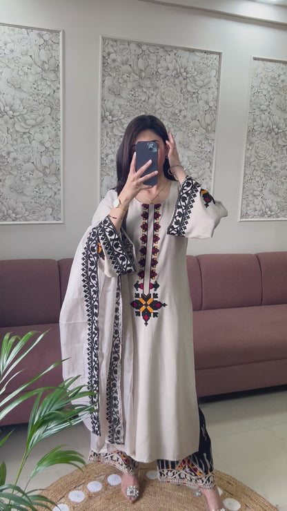 Mirza Kurta Set (SR393).