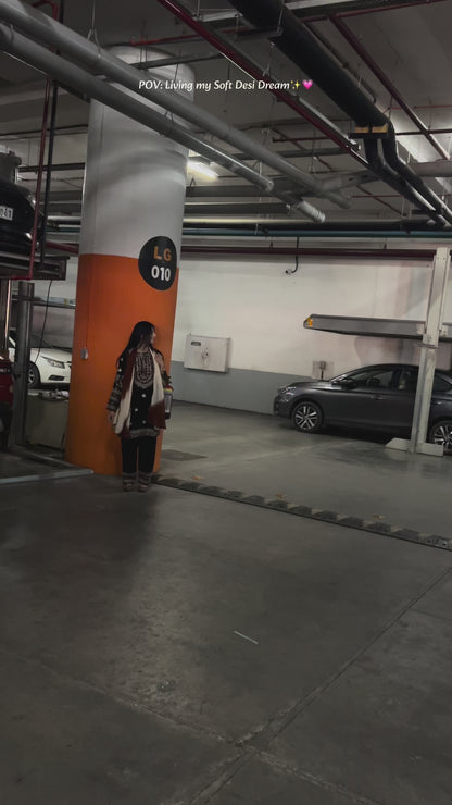 Afsana Farshi Kurta Set. (IC318)