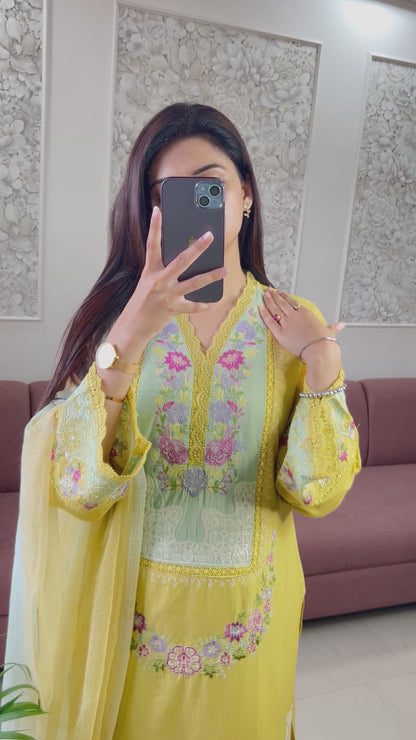 Amber Cotton Kurta Set (MK392).